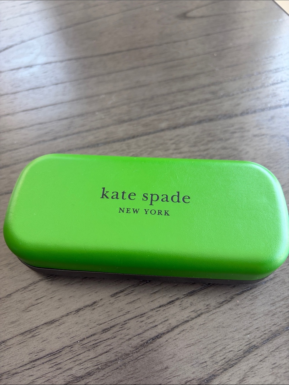kate spade Bright Green Hard Eyewear Case